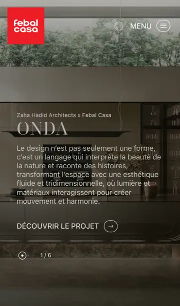 Febal Casa on mobile