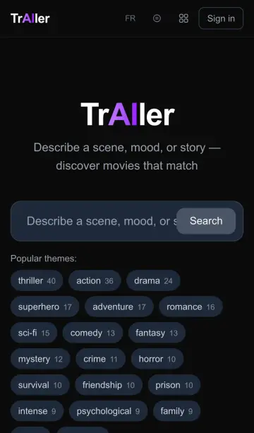 Mindflix on mobile